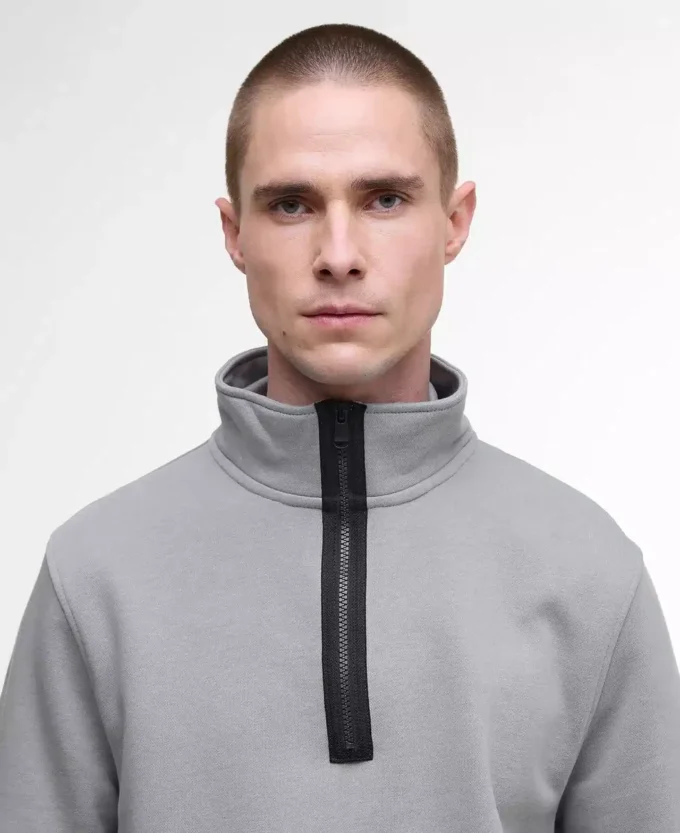 Outline Half-Zip Sweatshirt