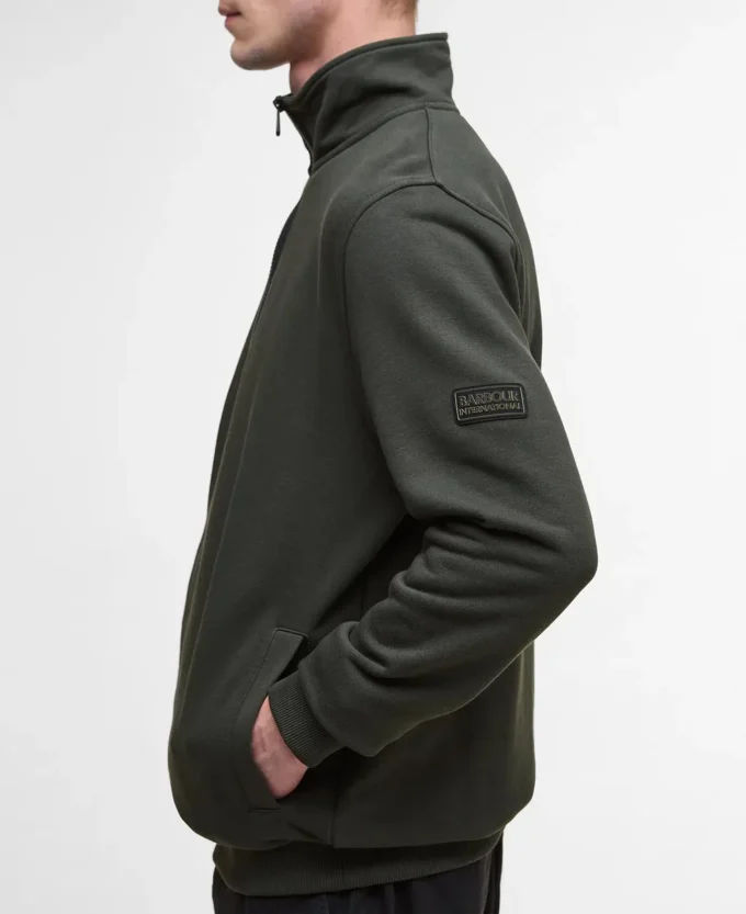 Outline Half-Zip Sweatshirt
