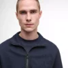 Outline Half-Zip Sweatshirt