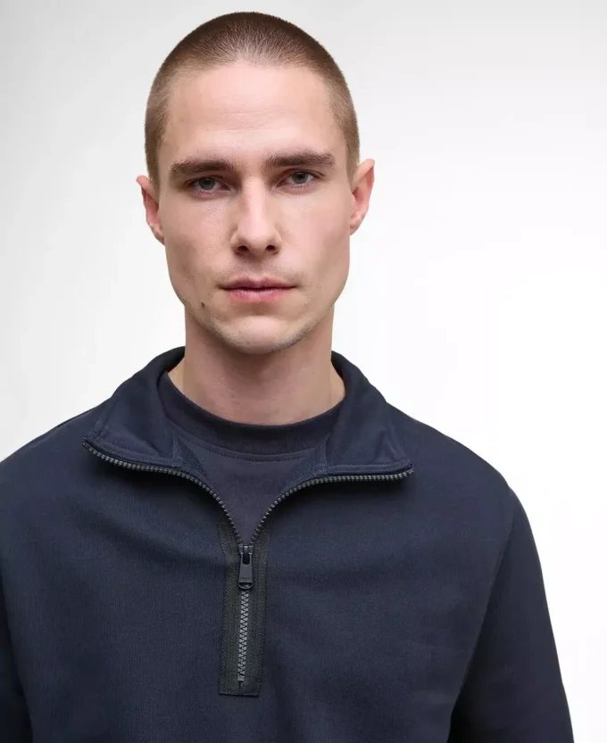 Outline Half-Zip Sweatshirt