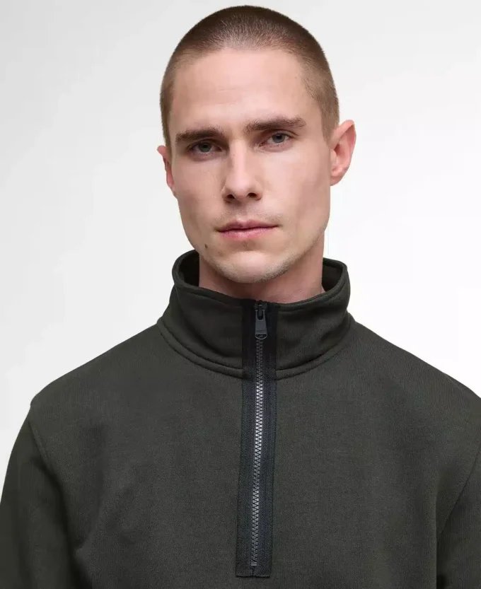 Outline Half-Zip Sweatshirt