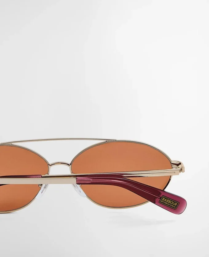 Oval Aviator Sunglasses