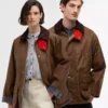Paul Smith loves Barbour Oversized Bedale Waxed Jacket
