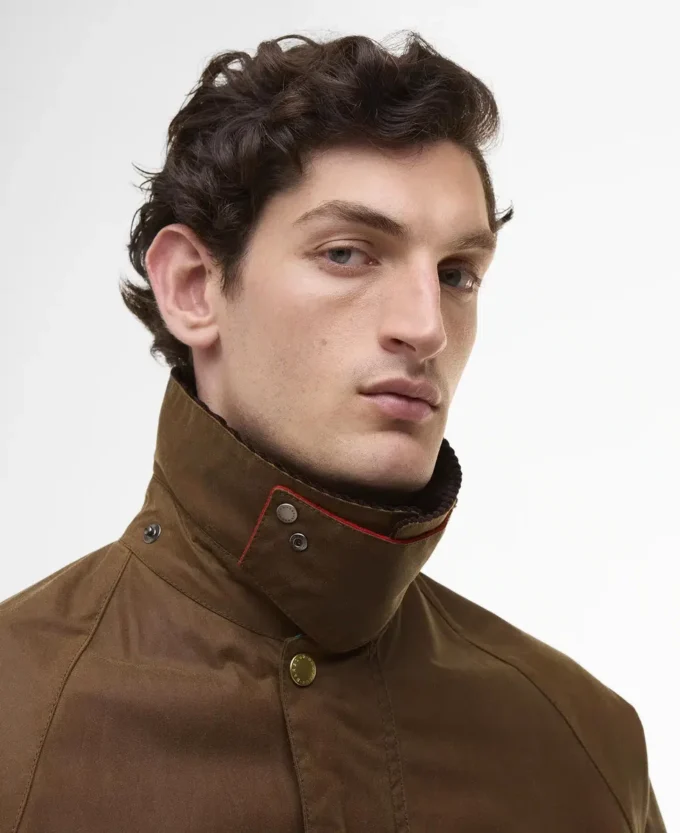Paul Smith loves Barbour Oversized Bedale Waxed Jacket