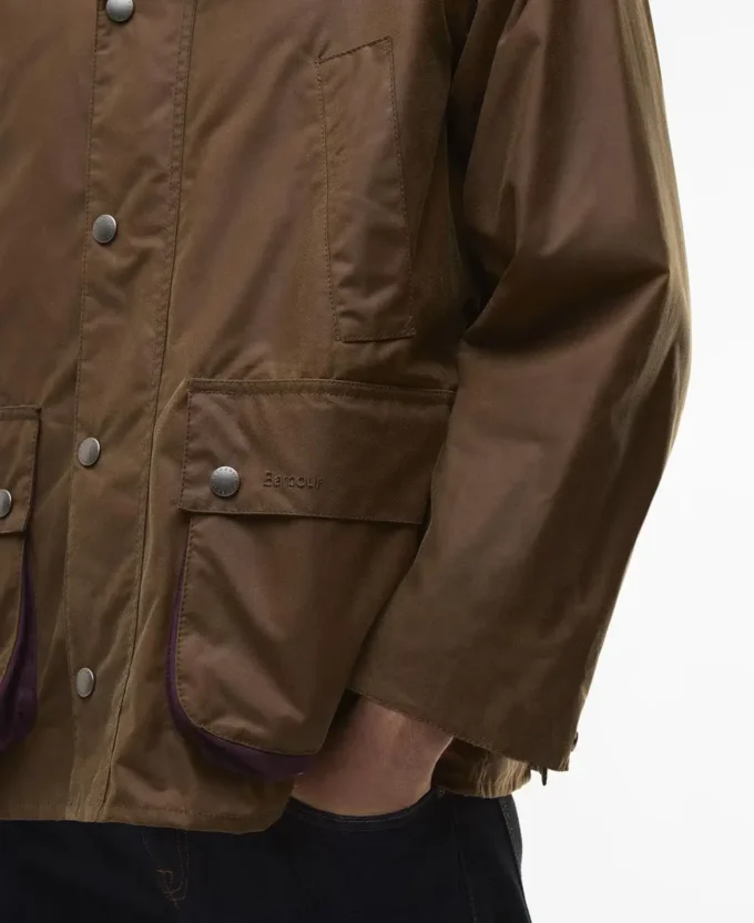 Paul Smith loves Barbour Oversized Bedale Waxed Jacket