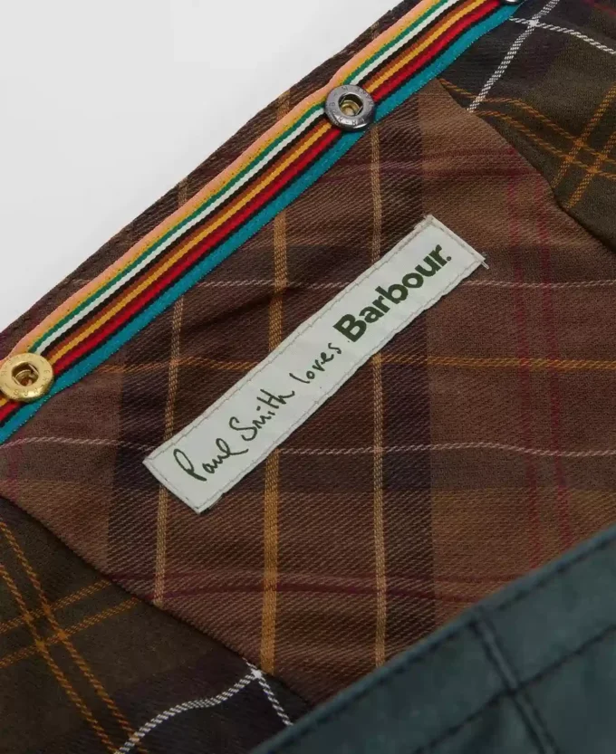 Paul Smith loves Barbour Waxed Hood