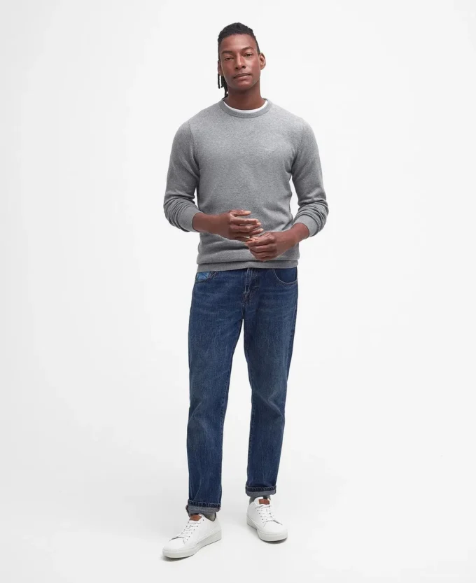 Pima Cotton Crew Neck Jumper