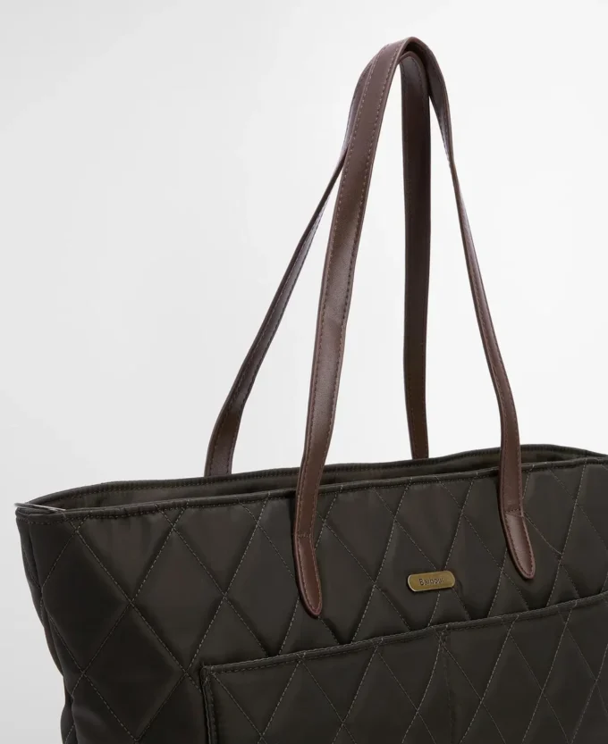 Quilted Tote Bag Quilted Tote Bag