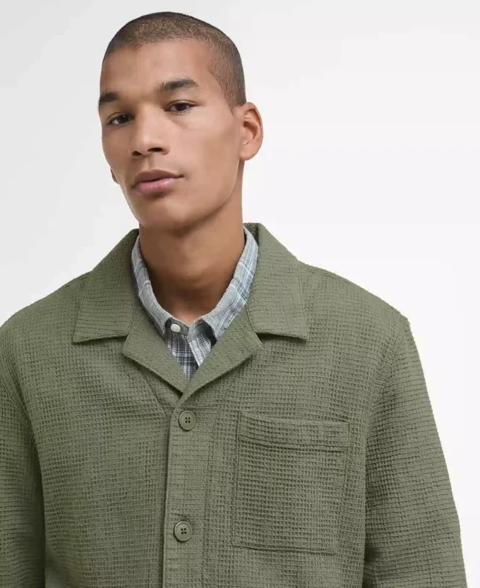 Sandwood Waffle Overshirt