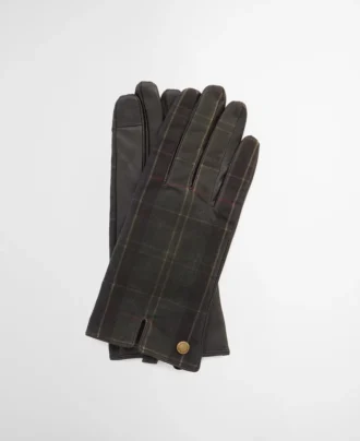 Scarlet Tartan Gloves