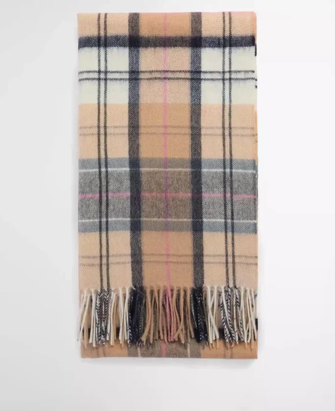 Serena Tartan Lambswool Scarf Serena Tartan Lambswool Scarf
