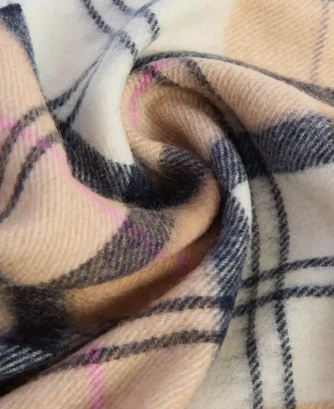 Serena Tartan Lambswool Scarf Serena Tartan Lambswool Scarf