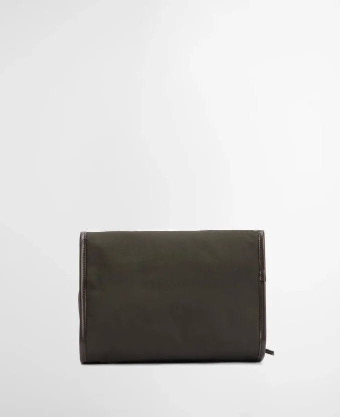 Waxed Hanging Washbag