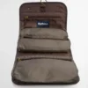 Waxed Hanging Washbag