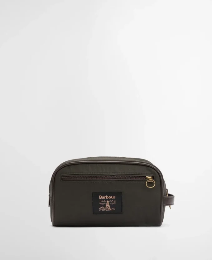 Waxed Washbag